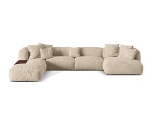 Micadoni 5-zits U-bank Martina links velvet | 