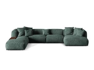 Micadoni 5-zits U-bank Martina links velvet | 