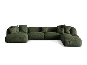 Micadoni 5-zits U-bank Martina rechts velvet | 