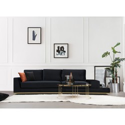 Atelier Del Sofa 4-zitsbank Line met bijzettafel | 