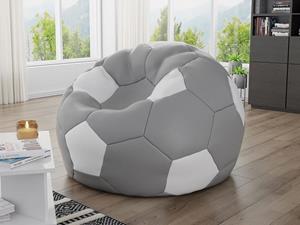 Merkloos Poef LUCARNE grijs