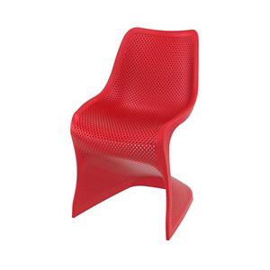 Loods XL Tuinstoel Bloom Rood kunststof