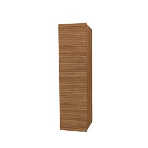 SaniGoods Maisy kolomkast ribbelfront 135cm walnoot
