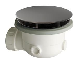 Xenz luxe douchebakafvoer 90mm grafiet