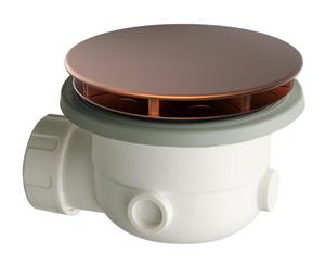 Xenz luxe douchebakafvoer 90mm koper