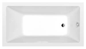 Polysan Noemi ligbad 150x80x39cm wit glans
