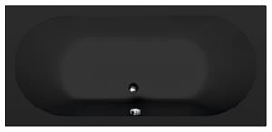 Polysan Levana ligbad 170x80x39cm zwart mat