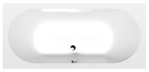 Polysan Levana ligbad 170x80x39cm wit glans