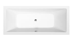 Polysan Krysta ligbad 180x80x39cm wit mat
