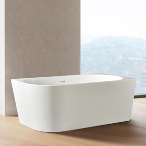 SaniGoods Zoro hoekbad rechts 170x80cm wit glans