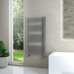 Eastbrook Wendover handdoekradiator 60x120cm 537W RVS geborsteld