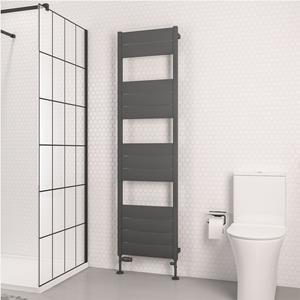 Eastbrook Kingswood handdoekradiator 50x180cm 922W antraciet mat