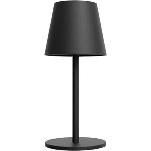 M-e modern-electronics LUNA-80 S 41436 Tafellamp met accu LED LED vast ingebouwd 3 W Zwart