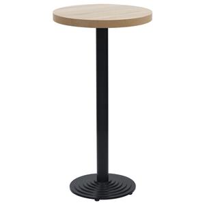 vidaXL Bistrotafelpoot Ø43x107 cm gietijzer zwart