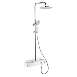 Tiger Regendoucheset  Xita Thermostatisch 21 cm Met Handdouche Wit