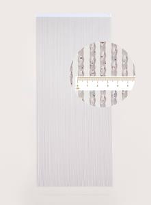 Adia Wit - Glitter 90 x 210 cm