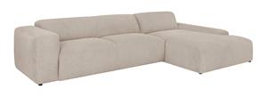 NADUVI Collection 5-zitshoekbank-Hilton XCL rechts ribstof | 