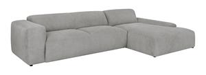 NADUVI Collection 5-zitshoekbank-Hilton XCL rechts ribstof | 