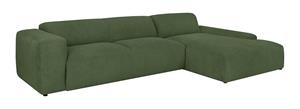 NADUVI Collection 5-zitshoekbank-Hilton XCL rechts ribstof | 