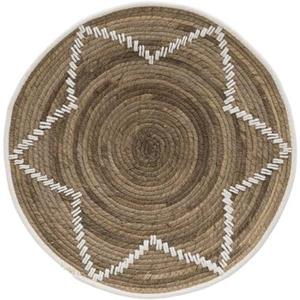Leen Bakker Wanddecoratie Botanic L - wit/naturel - Ø50 cm