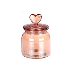 HBX natrural living Pot Little Love Roze Ø10,5xH15cm