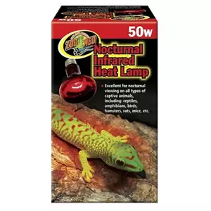 Zoo Med Nocturnal Red Infrared Heat Lamp 50W