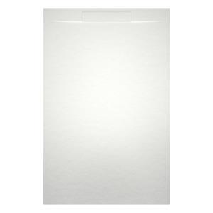 Riho Douchevloer  Isola 160x90 cm Leisteen Mat Wit