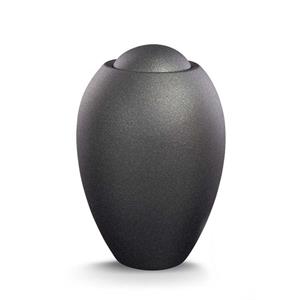 Urnwebshop Grote Keramische Urn Antraciet (4 liter)