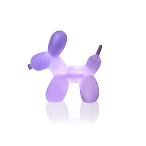 Bitten design Balloon Dog oplaadbaar lampje licht paars