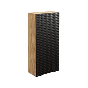Comad Luxor Black halfhoge kast 75cm zwart