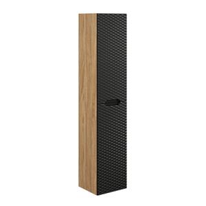 Comad Ocean Black kolomkast met 2 deuren 170cm zwart