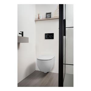 Xenz Gio randloos toilet 52cm met vortexspoeling en zitting wit glans