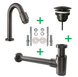 Mueller Ferro fonteinkraanset gunmetal