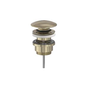 MAY Designplug  Stop & Go Geborsteld Mat Goud PVD