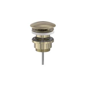MAY Designplug  Always Open Geborsteld Mat Goud PVD