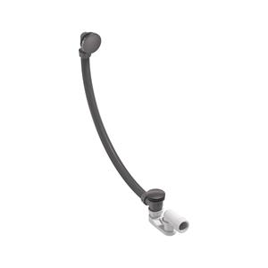 MAY Badoverloopset  Incl. Sifon Geborsteld Carbon Black PVD