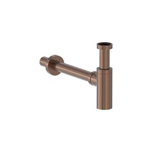 MAY Designsifon  Geborsteld Mat Koper PVD