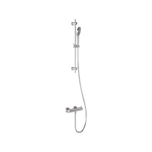 MAY Doucheset  Opbouw met Thermostaat, Incl. Glijstang, Doucheslang 150 cm & 3-Standen Handdouche Chroom