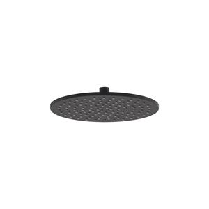 MAY Hoofddouche  Medium 25 cm met Antikalk Nozzles Mat Zwart PED