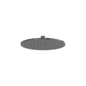 MAY Hoofddouche  Medium 25 cm met Antikalk Nozzles Geborsteld Carbon Black PVD