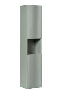 Comad Reed Green kolomkast ribbelfront 140cm groen