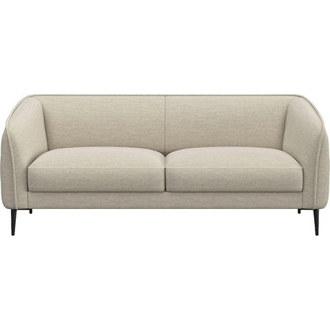FLEXLUX 2,5-zitsbank Belle design bank, Scandinavisch design, in een sublieme verwerking