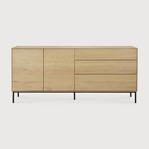 Ethnicraft Dressoir Whitebird Gevernist Eikenhout, 180cm - Naturel
