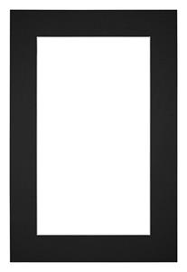 Your Decoration Passe-Partout Lijstmaat 36x48 cm - Fotomaat 20x30 cm - Zwart