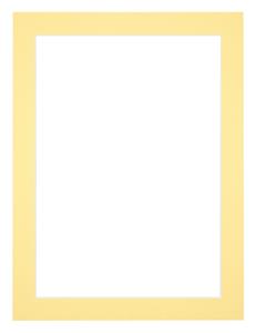 Your Decoration Passe-Partout Lijstmaat 36x48 cm - Fotomaat 30x40 cm - Geel