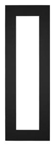 Your Decoration Passe-Partout Lijstmaat 33x98 cm - Fotomaat 20x80 cm - Zwart