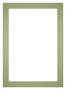 Your Decoration Passe-Partout Lijstmaat 59x84 cm - Fotomaat 50x75 cm - Mintgroen