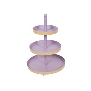 Merkloos Etagere Metaal 3-laags Ø25xh35cm