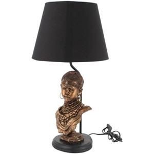 Signes Grimalt Tafellampen  Lamp Met Afrikaanse Figuur