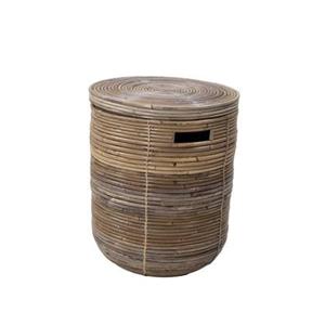 Giga Meubel  Wasmand Stripe Naturel Extra Groot
